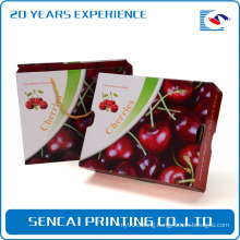 SenCai cherry corrugated paper packaging gift box